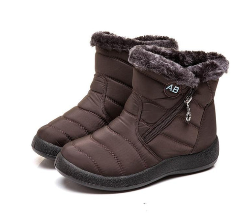 Bota de inverno Feminina Impermeável e Aveludada