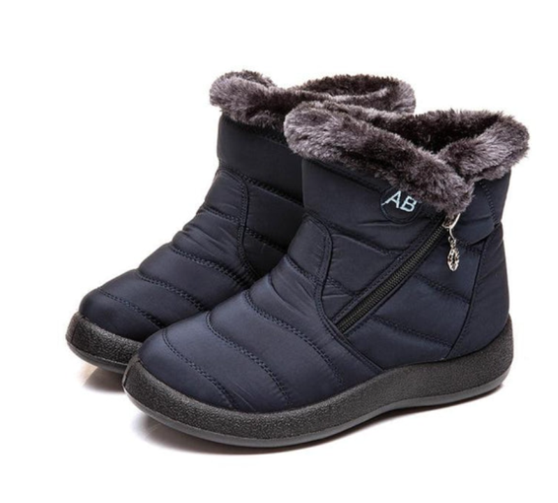 Bota de inverno Feminina Impermeável e Aveludada