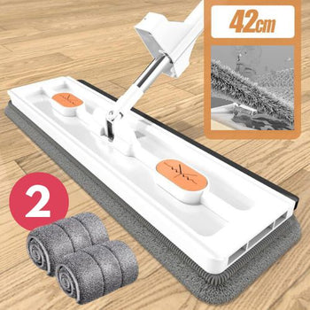 Mop Limpeza - Flat Slim 360° [+ BRINDE EXCLUSIVO]