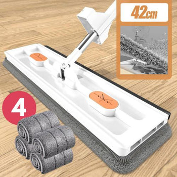 Mop Limpeza - Flat Slim 360° [+ BRINDE EXCLUSIVO]