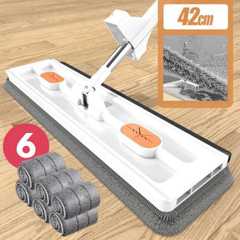 Mop Limpeza - Flat Slim 360° [+ BRINDE EXCLUSIVO]